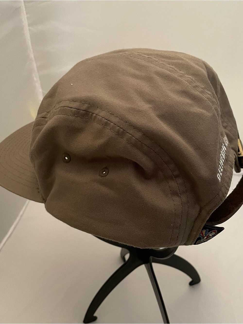 Ski Butlers Adjustable 5-Panel Cap with Leather Patch - Picture 4 of 8
